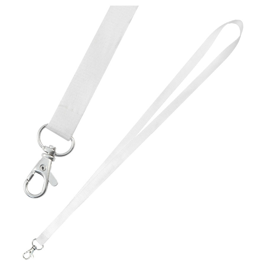 Lanyard blanco