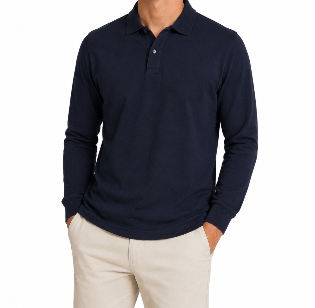 Polera Piqué M/L